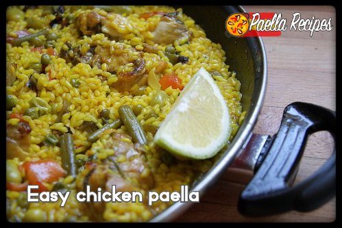 Easy chicken paella recipe