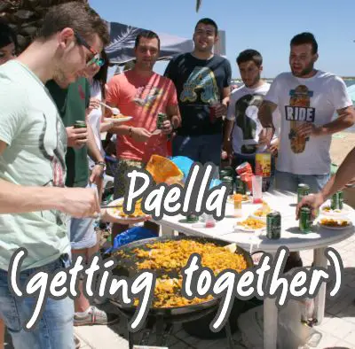 paella (getting together)