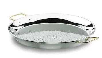stainless steel paella pan