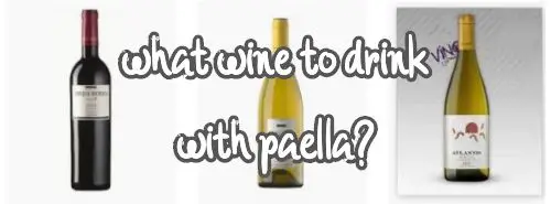 what wine to drink with paella?